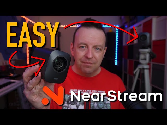 Easy Multicam Live Streaming - NearStream MV33 2k Camera