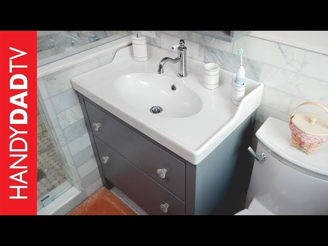 IKEA Hemnes Vanity installation | Master Bath Remodel (Part 8)