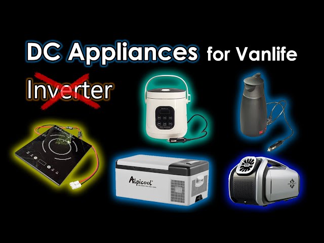 [Car camping] No inverter required, DC appliances for vanlife