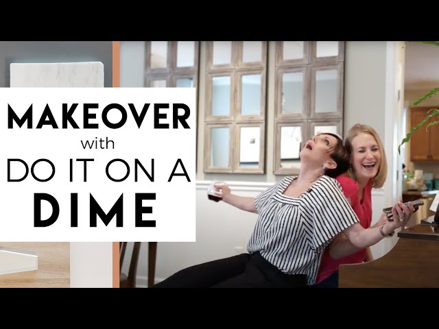 Small Room Makeover  | Do It On A Dime & Robeson Design
