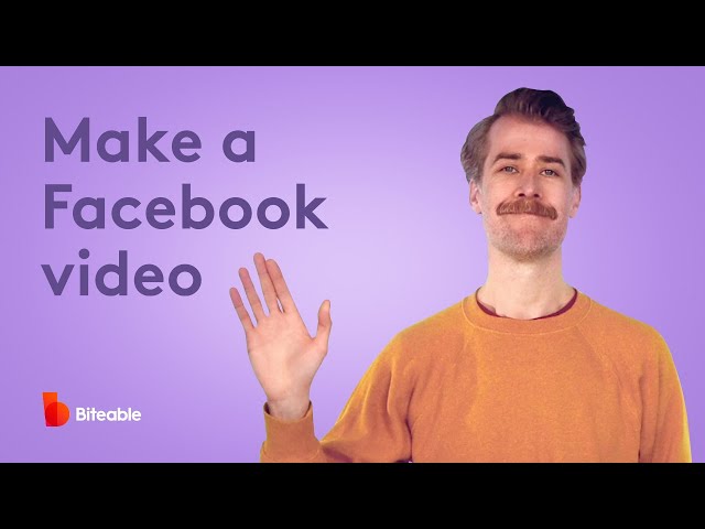 Make a video for Facebook easily