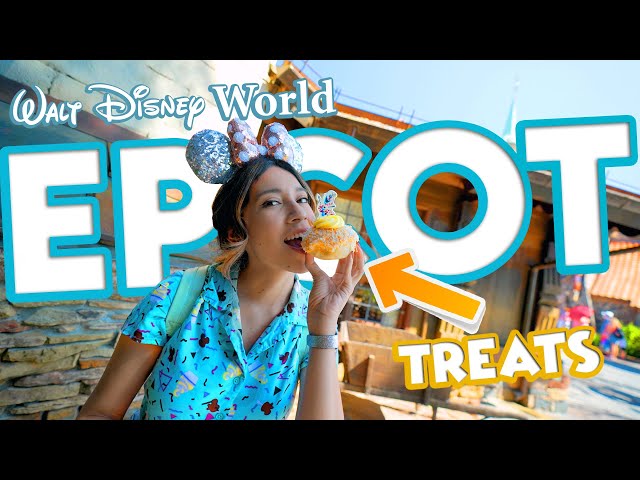 Delicious Treats At Epcot You Must Try! Walt Disney World Resort 2021