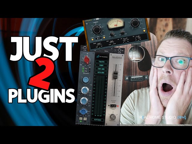 Can you Mix Acoustic Guitar with Just 2 Plugins?!