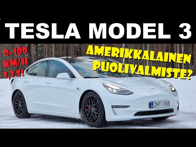 KOEAJO: Tesla Model 3 Performance - Hyvä sähköauto, mutta...