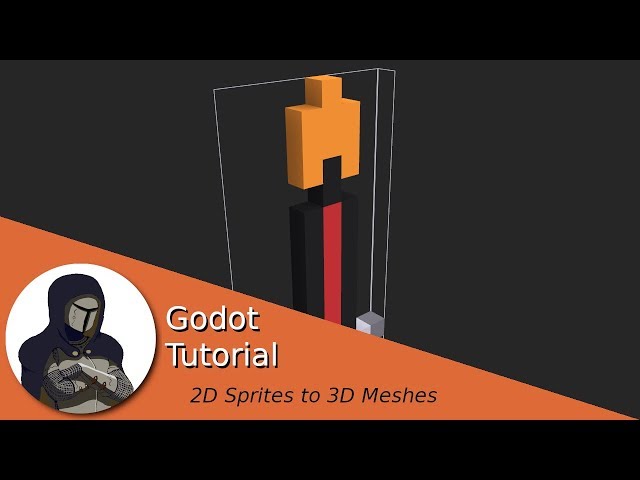 [Godot] Using MagicaVoxel to create 3D meshes from sprites
