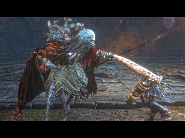 Bloodborne: Pthumerian Elder Boss Fight (1080p)
