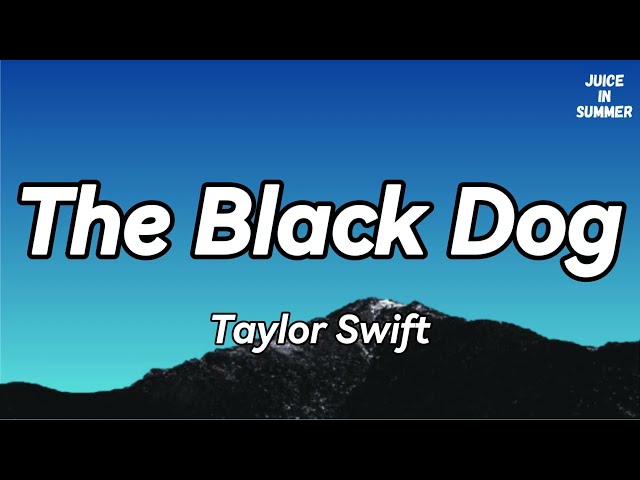 Taylor Swift - The Black Dog (Lyrics)🎵