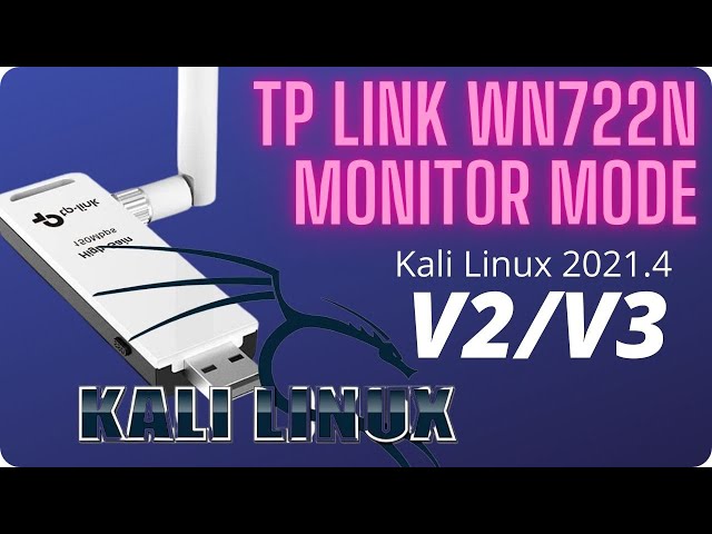 TP-Link TL-WN722N WLAN Stick Monitor Mode V2/V3 fast + easy
