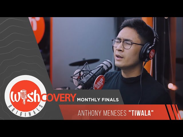 Anthony Meneses performs "Tiwala" LIVE on Wish 107.5 Bus