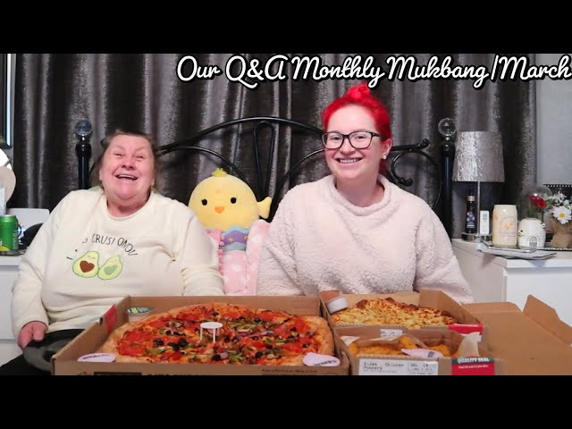 Our Q&A Monthly Mukbang|March