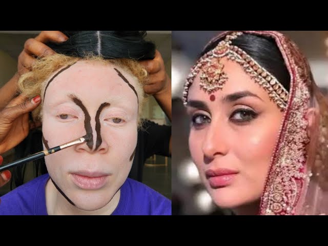 Unbelievable 😳 Indian Bridal Makeup Transformation 💉💉 Bridal Makeup & Hair | Makeup Tutorial 🔥😱