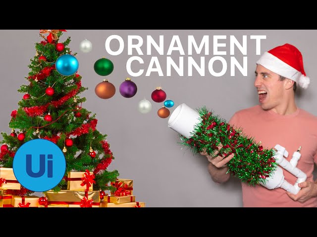 Building a Christmas Ornament Air Cannon