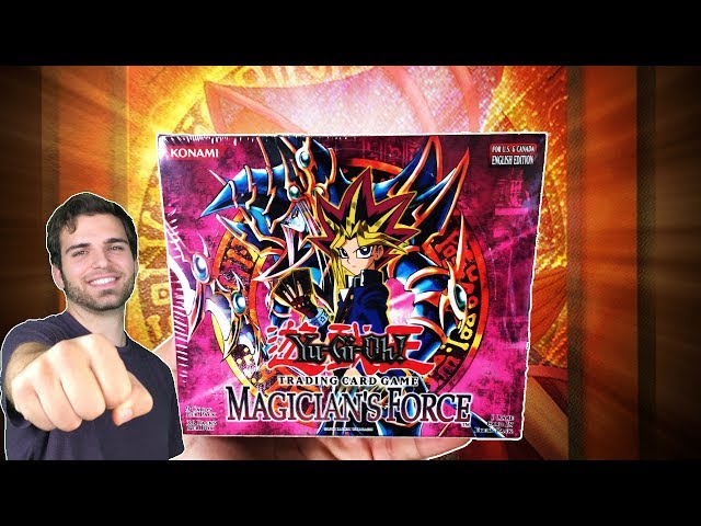 Classic YuGiOh 2003 Magicians Force Booster Box Opening! OH BABY!! #1