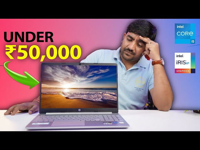 Best Laptop Under 50000 For Students & Gamers In 2024🔥Hp 15s FR5007TU 12th Gen Core i5 Laptop💻
