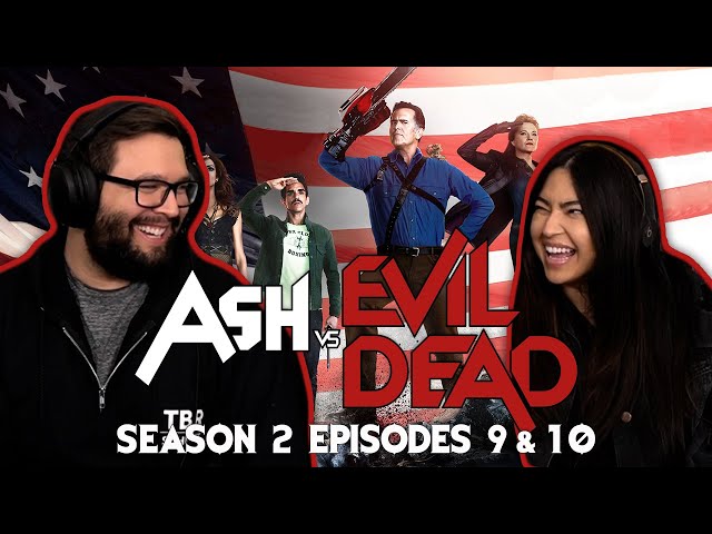 Ash vs Evil Dead Season 2 Ep 9 & Ep 10 First Time Watching! TV Reaction!!