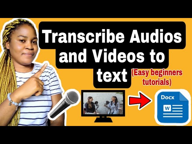 How to Transcribe Audios and Videos for free (Full beginners tutorials) | Descript tutorials