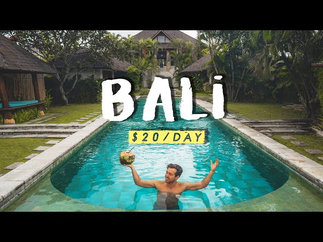 BALLING in BALI with $20 a Day
