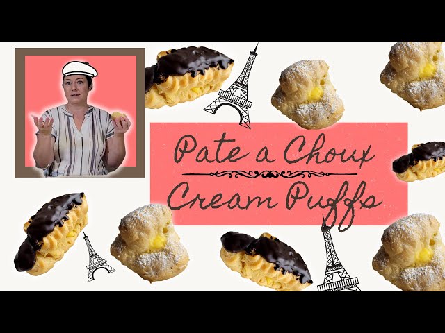 Easy Cream Puff Recipe / Pate a Choux Recipe