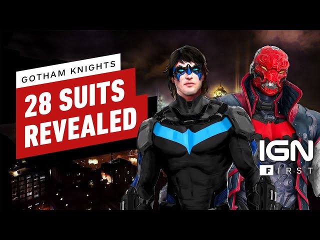 Gotham Knights: Revealing 28 Superhero Suits (and How They Were Made) - IGN First