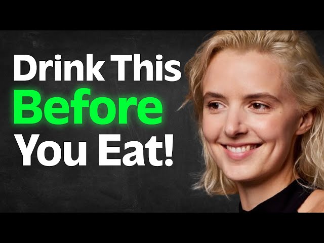 Drink This Before Eating To Stop Glucose Spikes! - Beat Diabetes & Weight Gain | Jessie Inchauspé