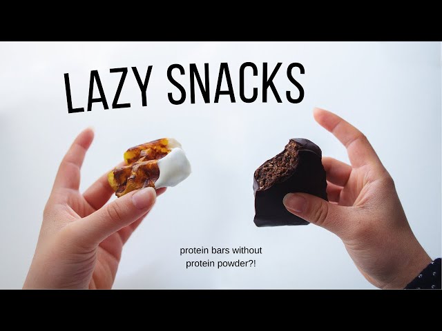 Low Effort Vegan Snack Ideas! (quick & pretty healthy)