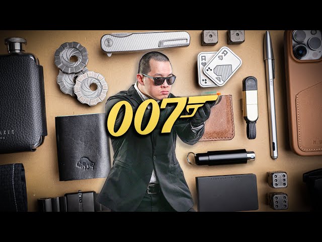 James Bond 007 EDC (Everyday Carry) - What's In My Pockets Ep. 50