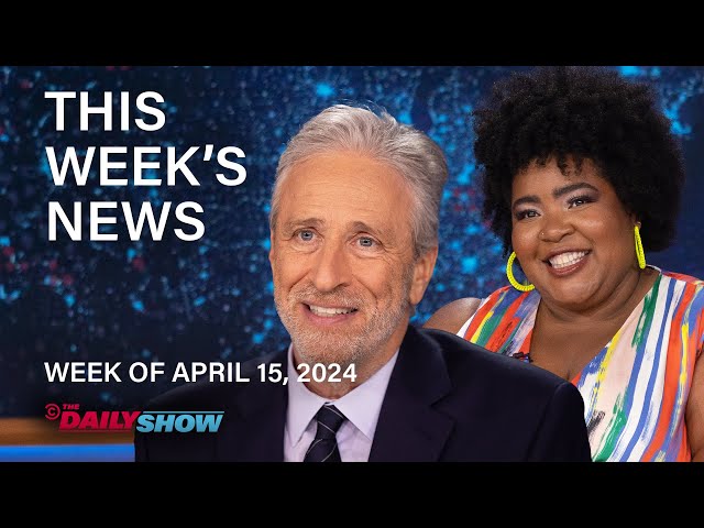 Jon Stewart Tackles the Mideast Escalation & Dulcé Sloan on Trump's Jury Selection | The Daily Show