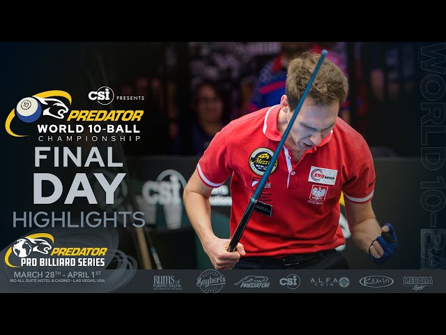 FINAL DAY HIGHLIGHTS: 2022 Predator World 10-Ball Championship