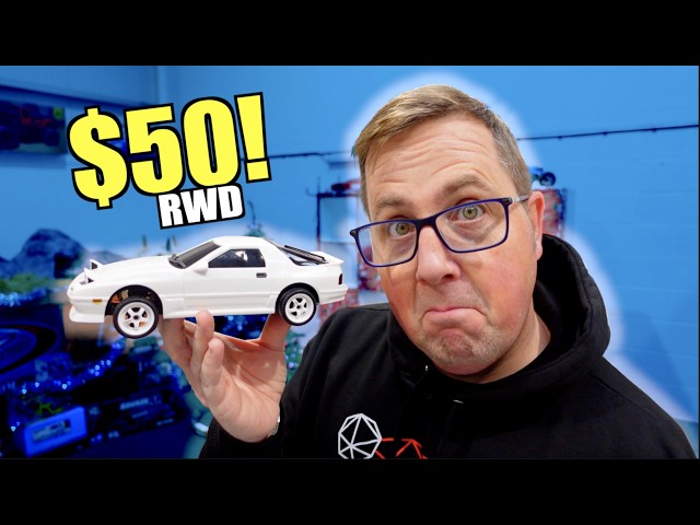 FULLY Adjustable, $50 RC Drift Car! (RWD)