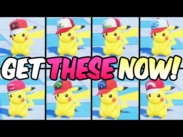 Get all Cap Pikachu Mystery Gifts NOW in Pokemon Scarlet Violet