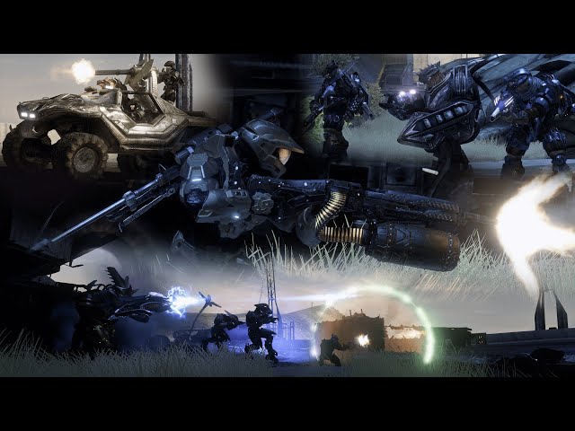 Skirmish at Tsavo Highway - Halo 3 Mythic Overhaul 2.0
