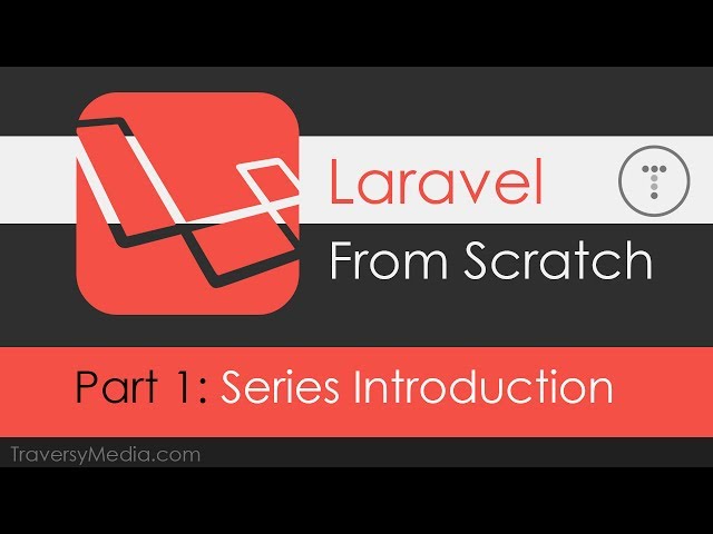 Laravel From Scratch [Part 1] - Series Introduction