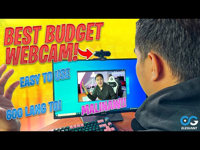 Budget Webcam Under P600 Pesos For Online Class / Live streaming / Work From Home | Banggood