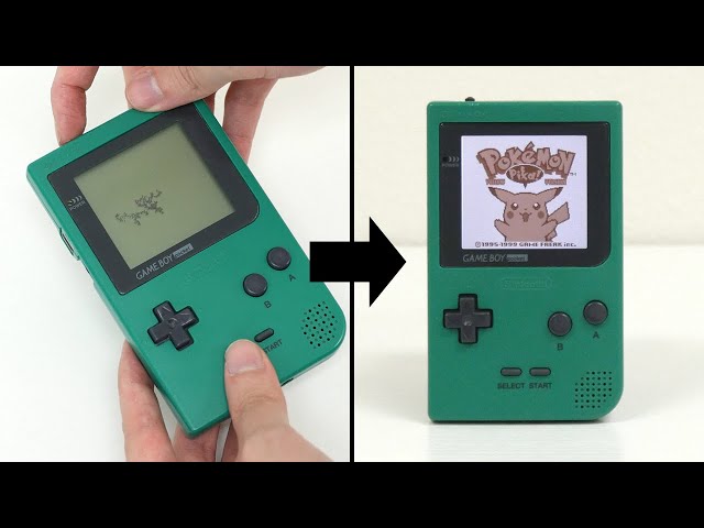 Building the ULTIMATE Game Boy Pocket from JUNK