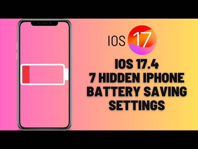 7 Hacks To Fix iPhone Battery Drain | iOS 17 Battery Saving Tips. #iphone #tipsandtricks #ios17