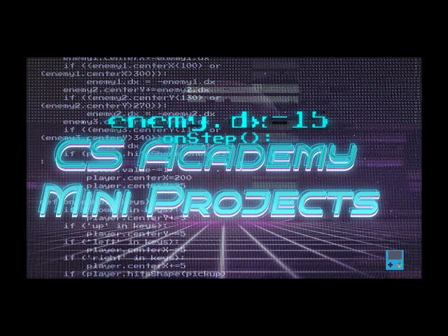CS Academy Mini-Project onStep() Game Part 1
