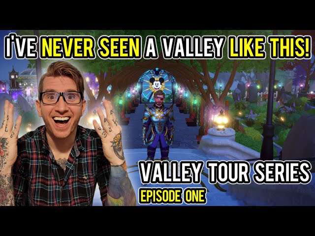 Disney Dreamlight Valley Tours | This Valley is INCREDIBLE! | Our FIRST Multiplayer Valley Tour!