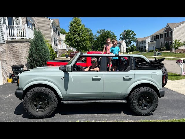 How To PROPERLY Raise And Lower Your Bronco Soft Top