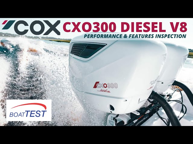 COX CXO300 Diesel Outboard 2023 Performance & Features Inspection by BoatTEST