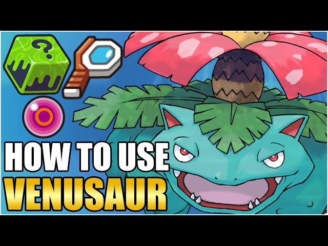 Best Venusaur Moveset Guide - How To Use Venusaur Competitive VGC Pokemon Scarlet and Violet