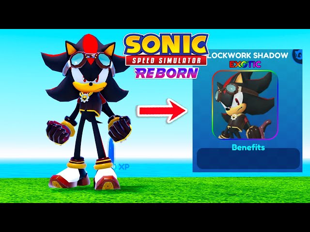 The NEW Clockwork Shadow Update is... (Sonic Speed Simulator)