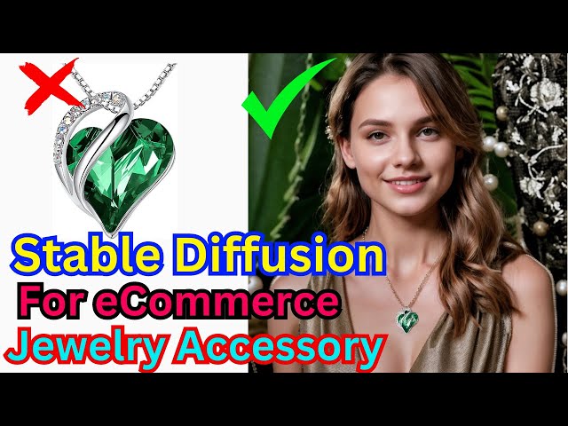How To Use Stable Diffusion ComfyUI Workflows For eCommerce Jewelry Niche