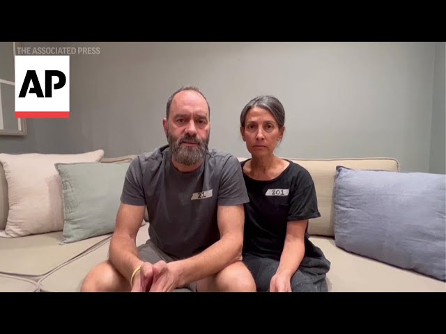 Parents of Israeli hostage held by Hamas respond to his release video