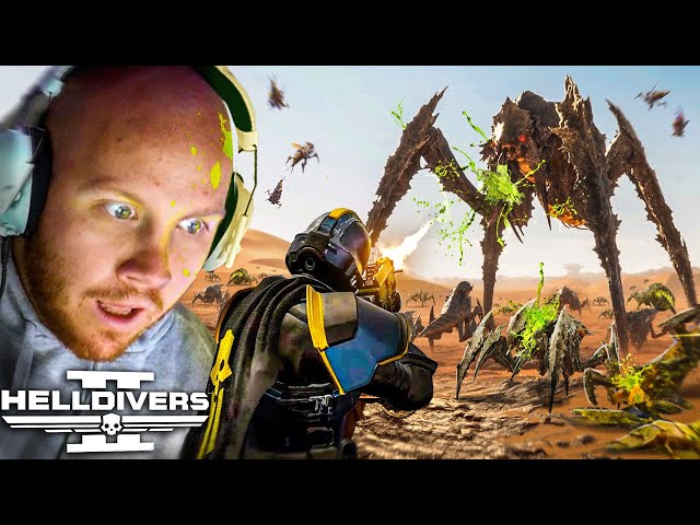 TIM PLAYS HELLDIVERS 2 FOR THE FIRST TIME...