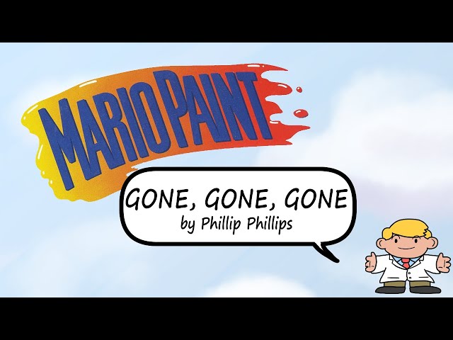 Gone Gone Gone by Phillip Phillips in Mario Paint Composer