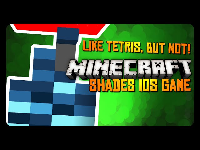 Minecraft: SHADES MINI-GAME! (Recreated iOS Game)