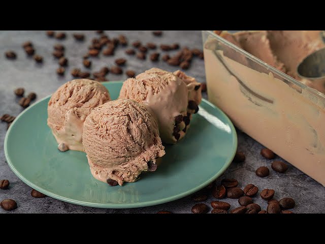 Homemade Coffee Ice Cream Recipe | 4 Ingredient Coffee Ice Cream Recipe | Yummy