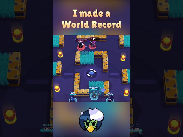 I made a World Record in Brawl Ball ⚽ #BrawlStars