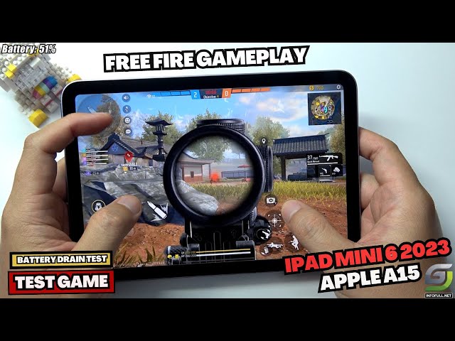 iPad Mini 6 test game Free Fire Mobile 2023