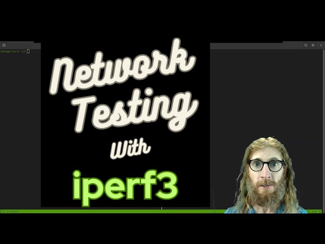 Network testing with iperf3